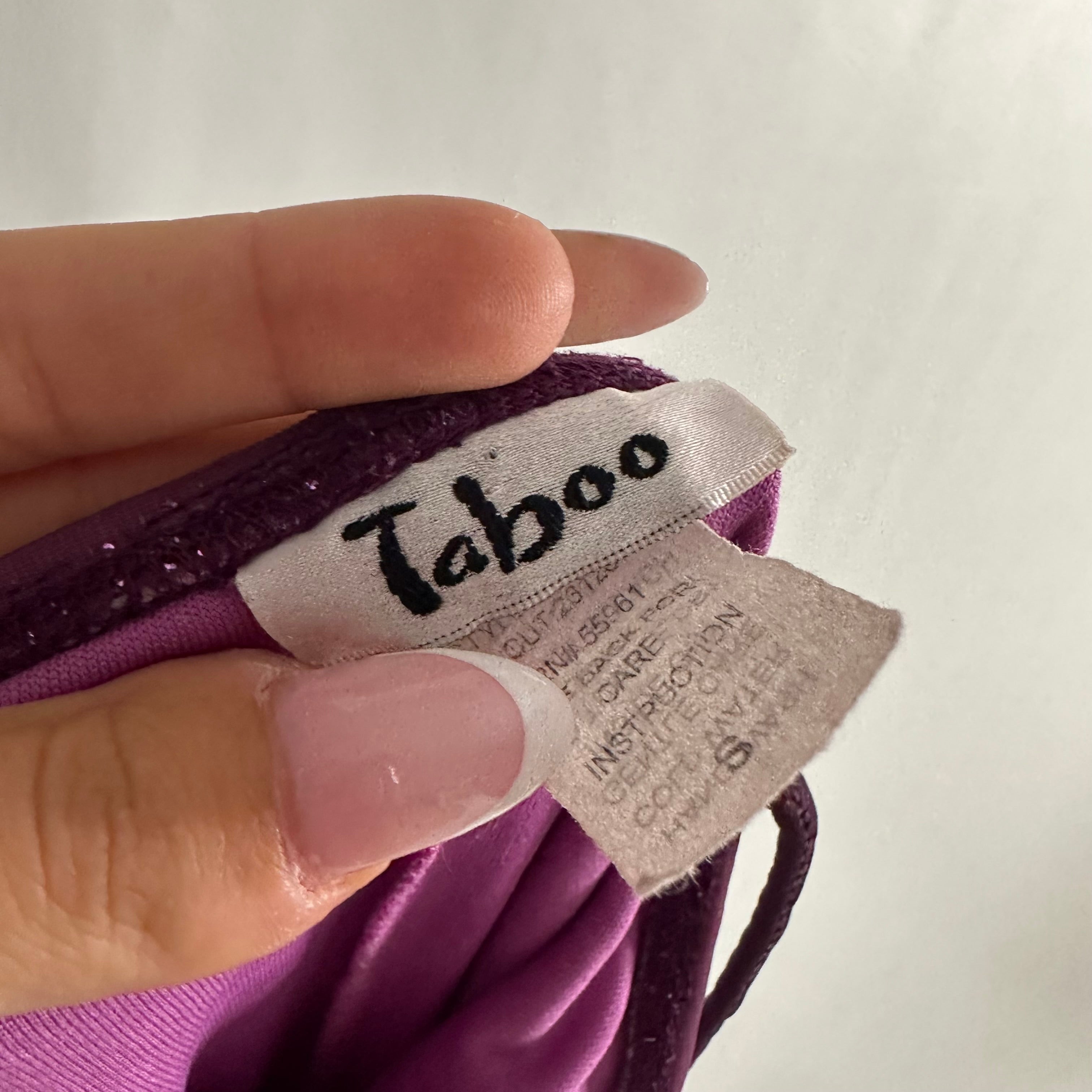 Purple mesh ruched fairy dress