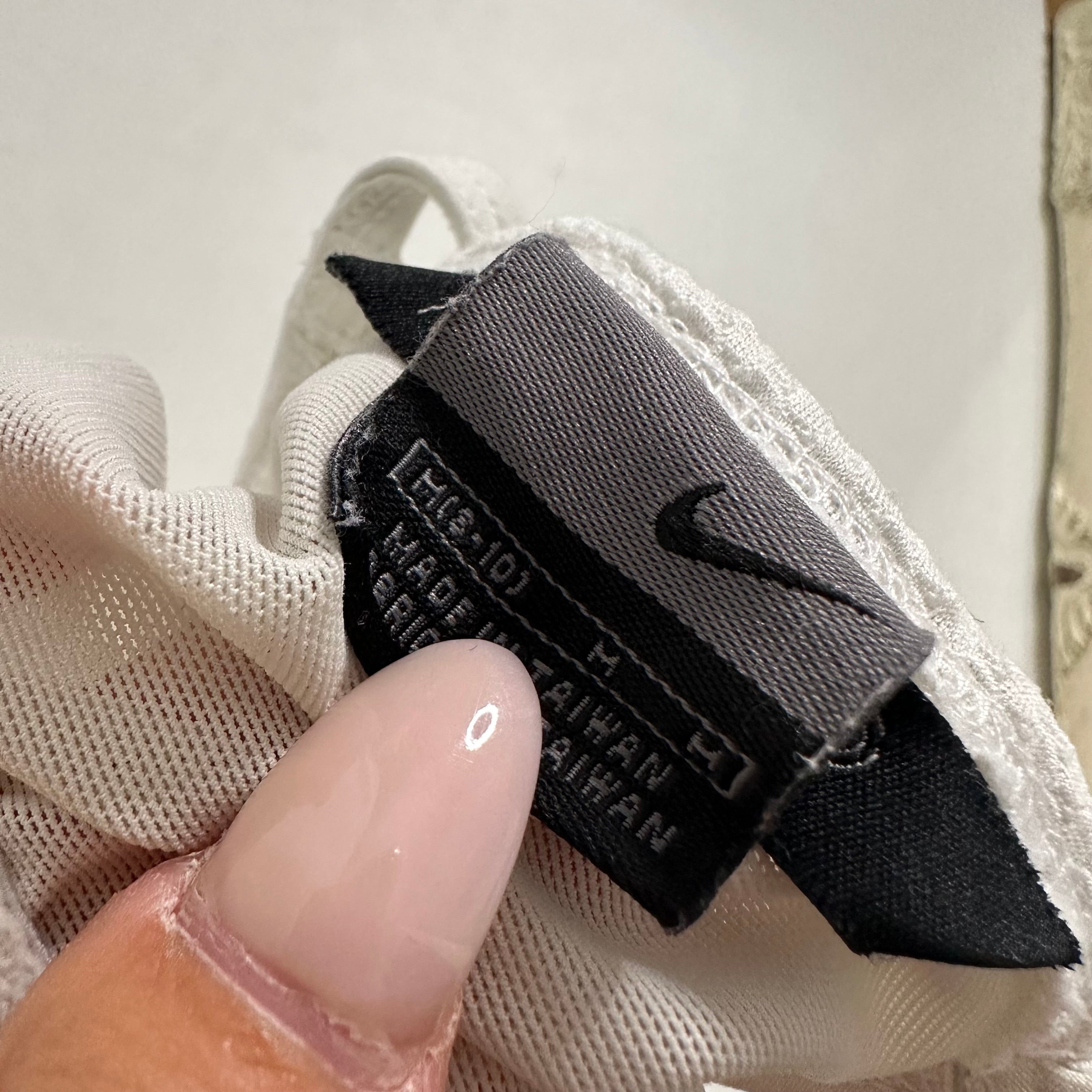 Nike sporty white mini dress
