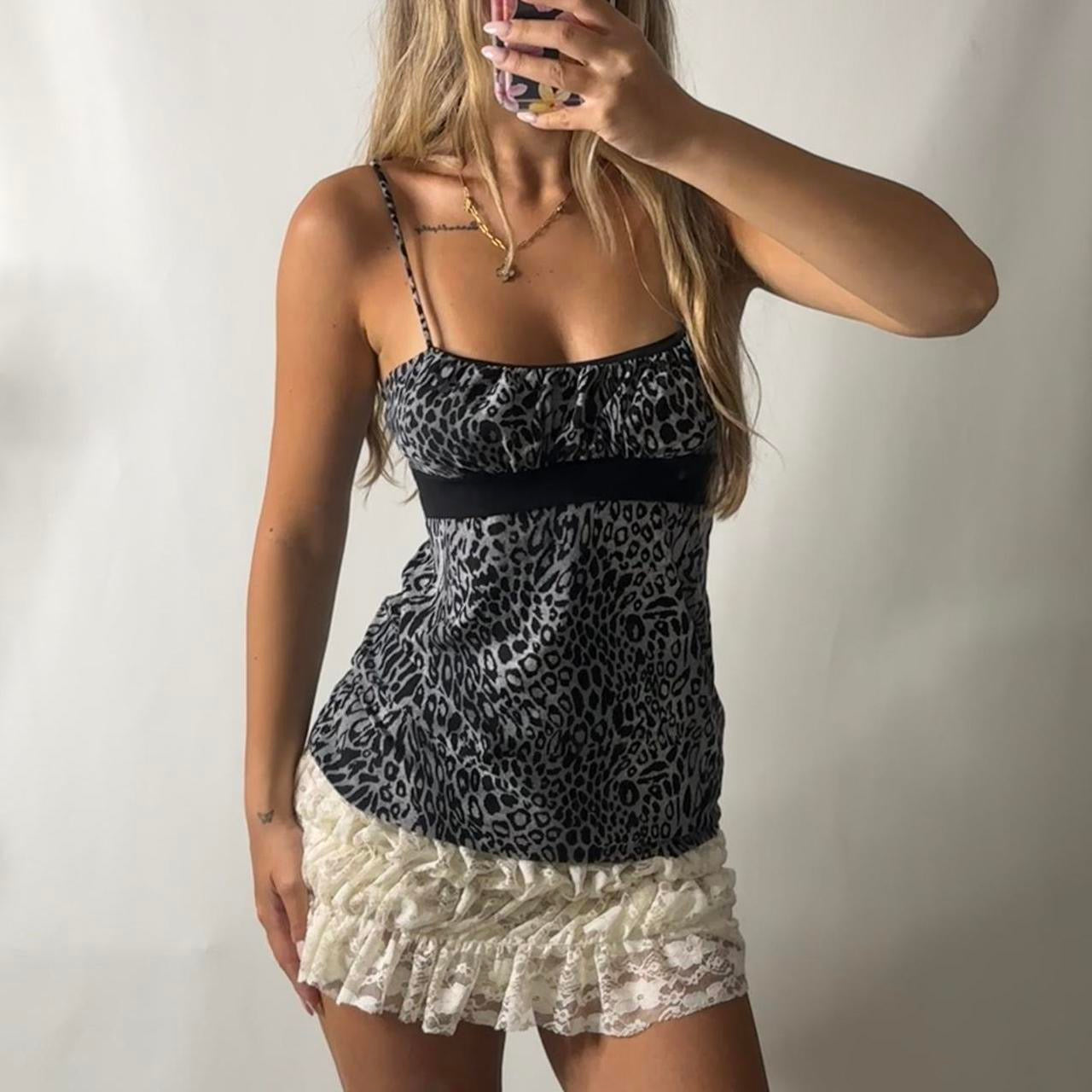 Leopard cami