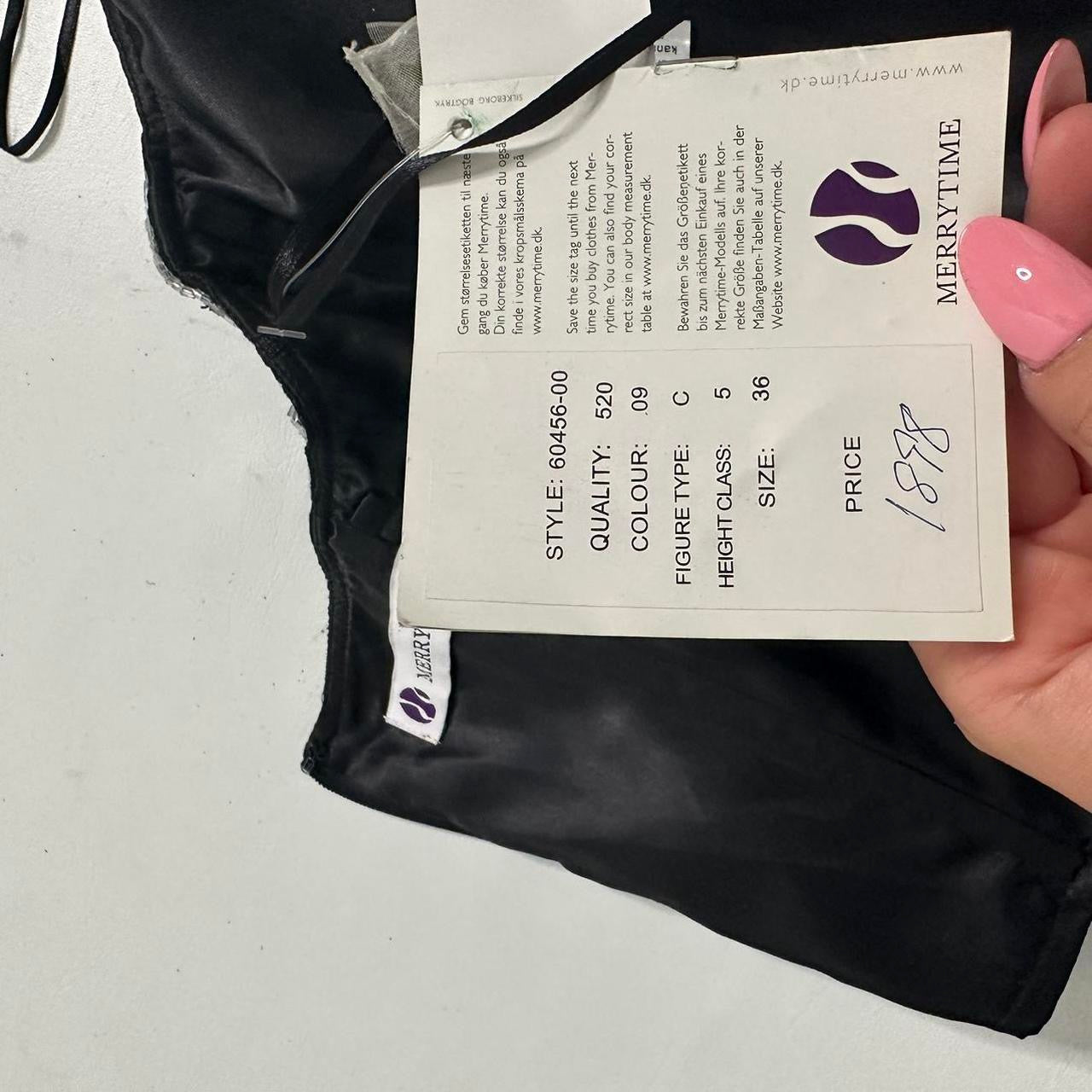 Pure Silk beaded corset