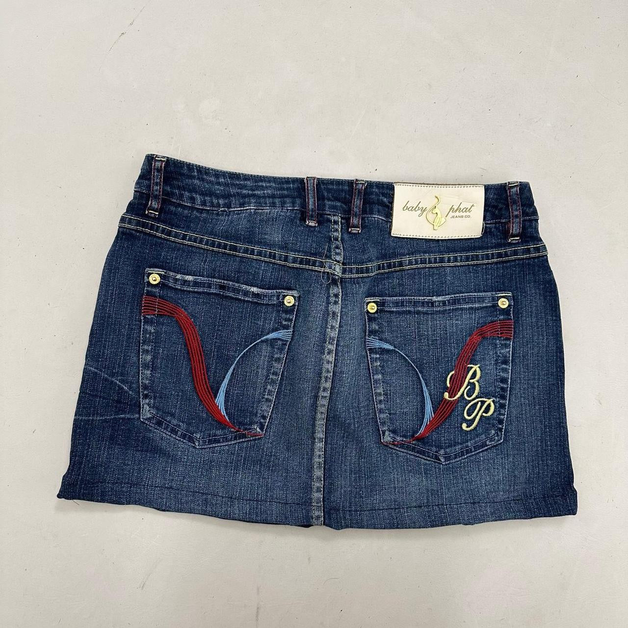 Baby Phat low rise mini skirt