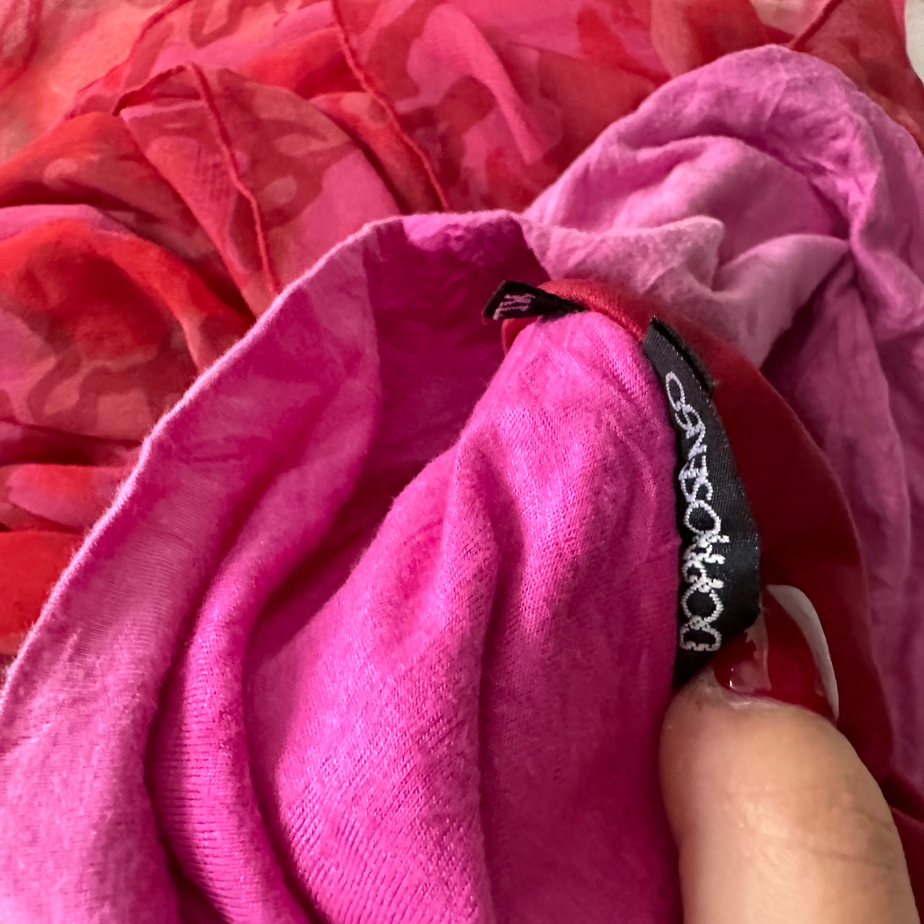 Pink mesh fairy skirt