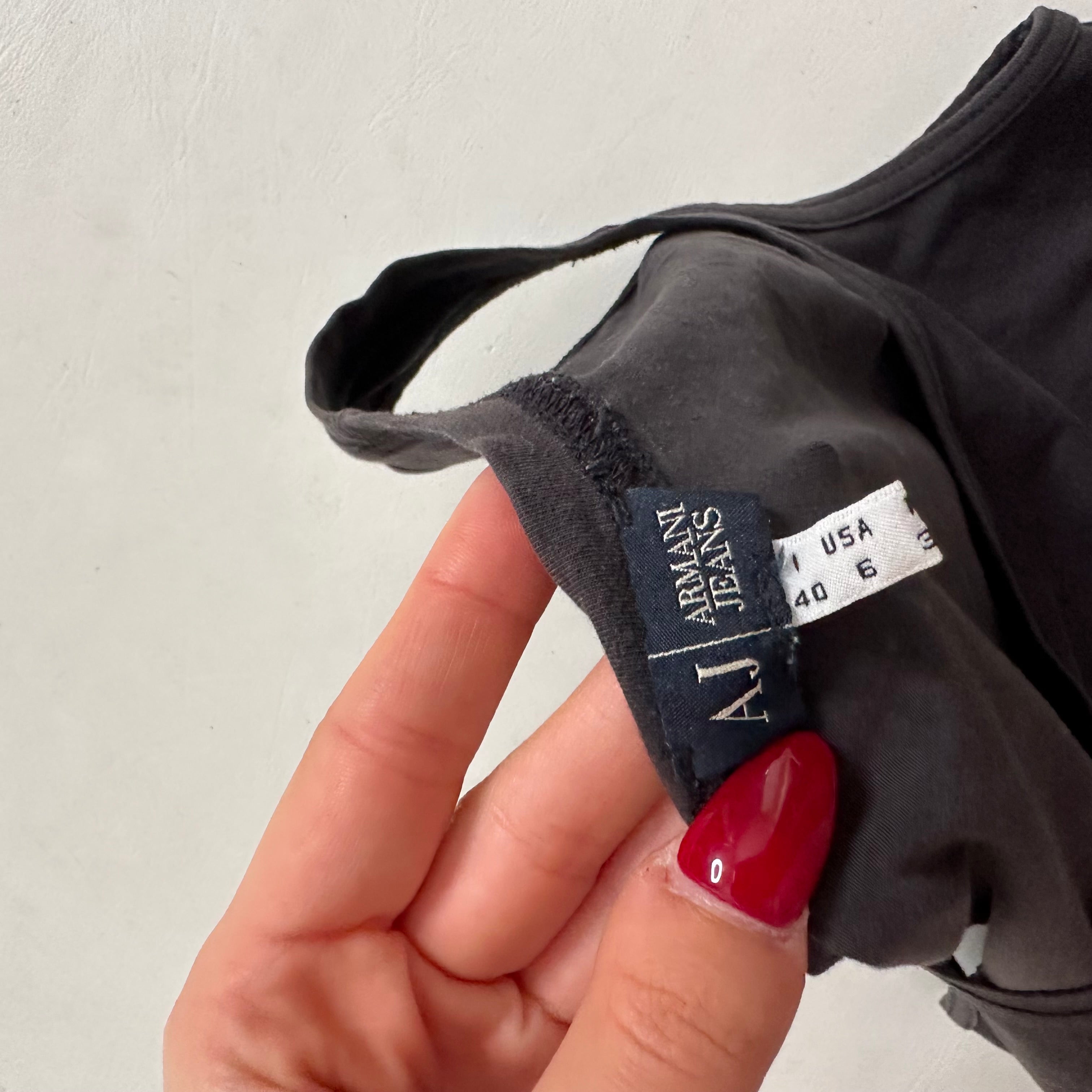 Armani logo tank