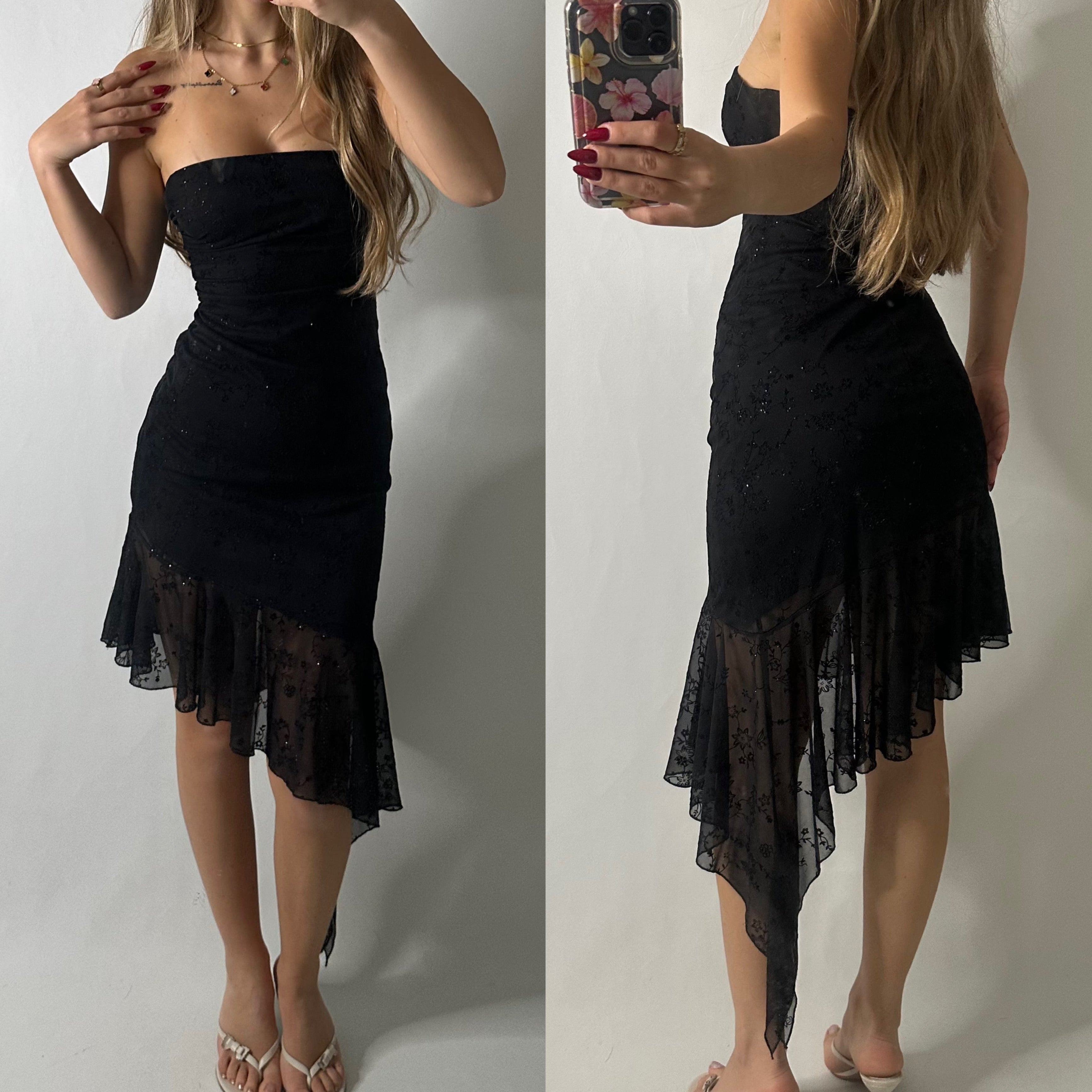 Glittery mesh fairy dress