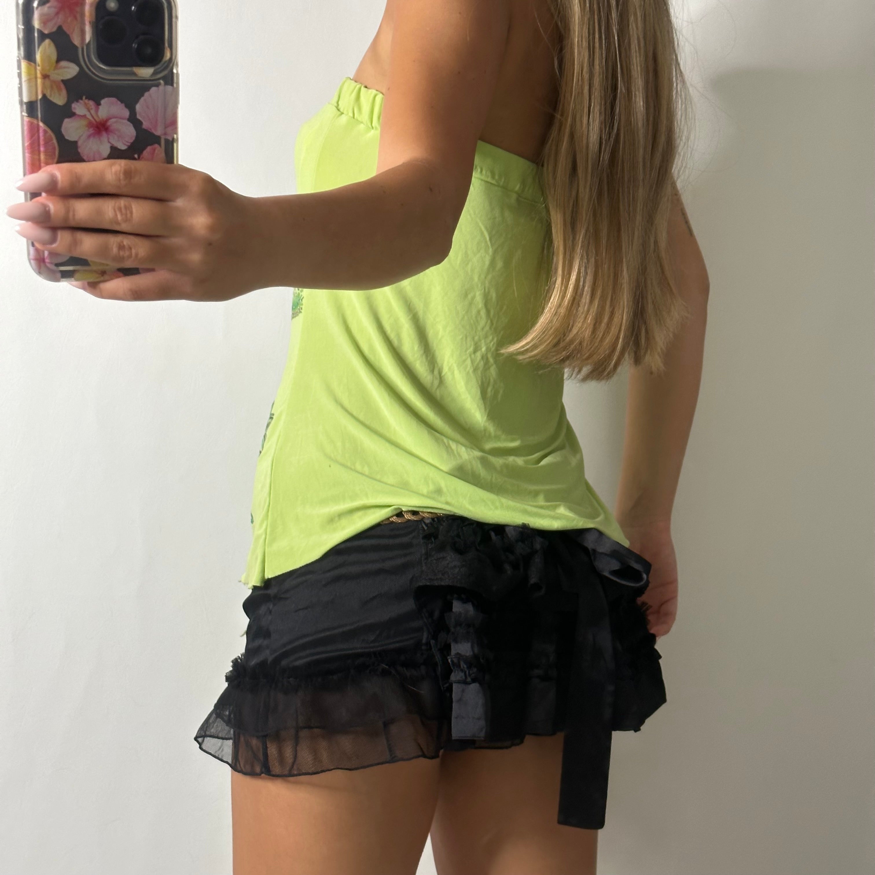 Fairy floral bandeau top