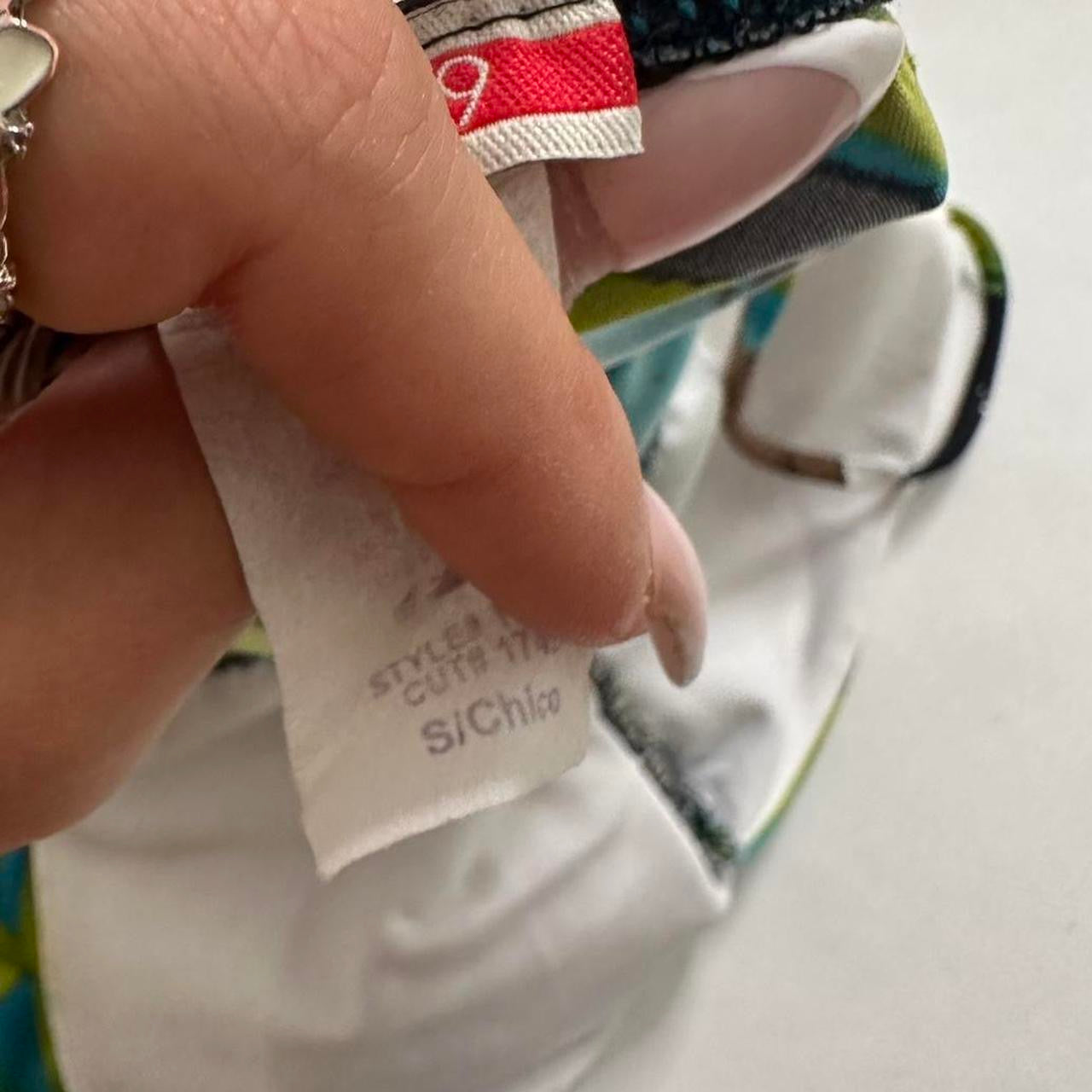 Green blue brown cami