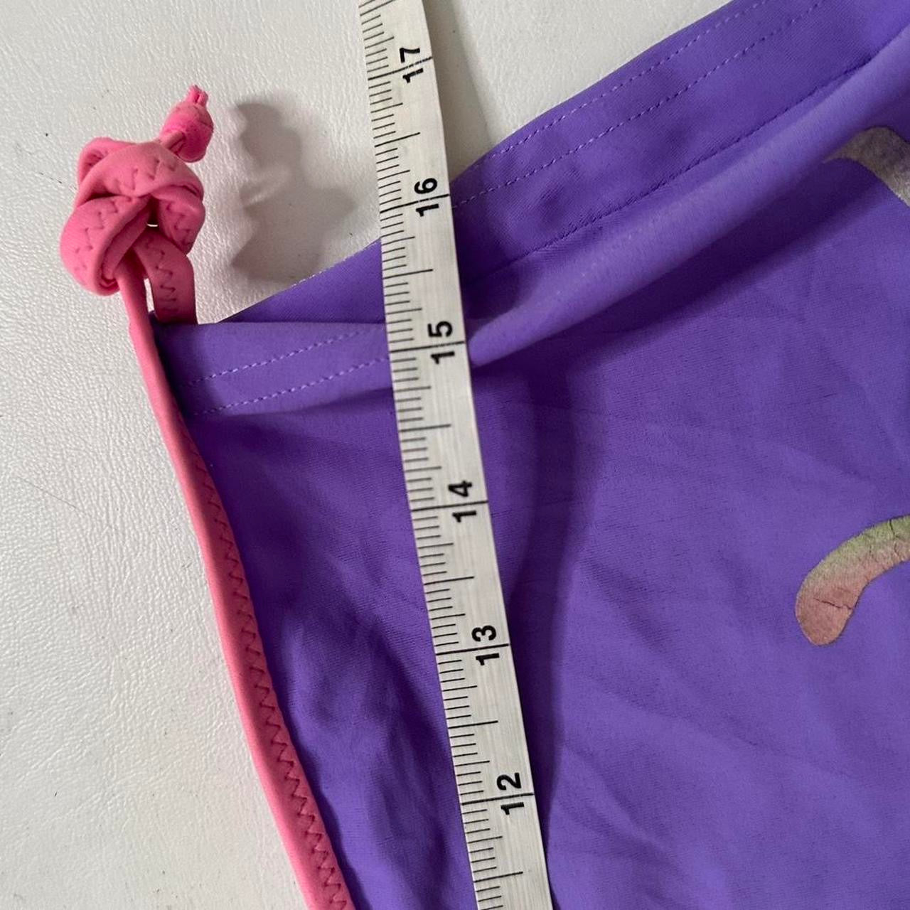 Purple mini skirt