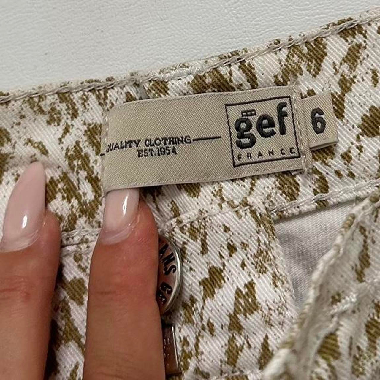 Leopard print low rise denim shorts