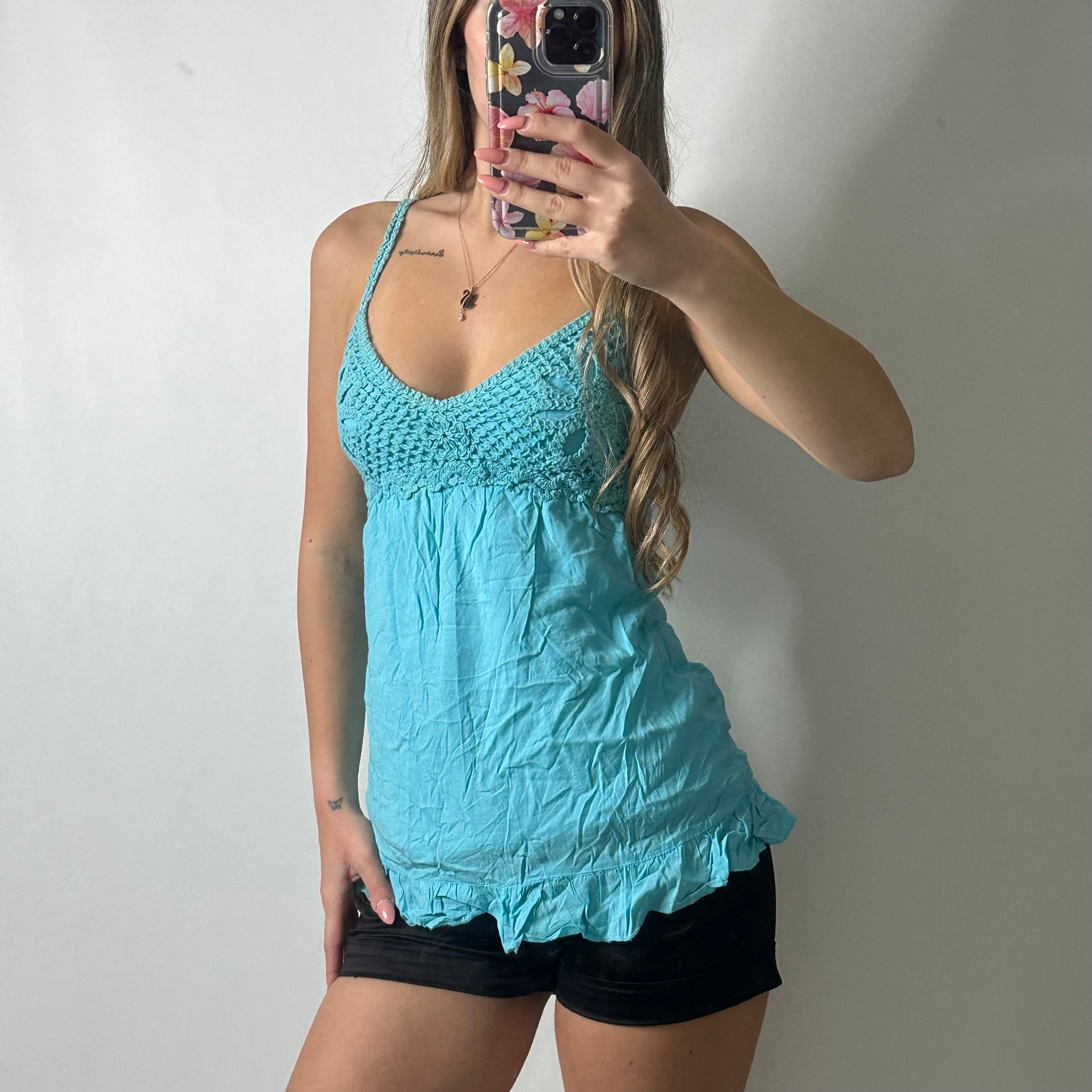 Crochet cami