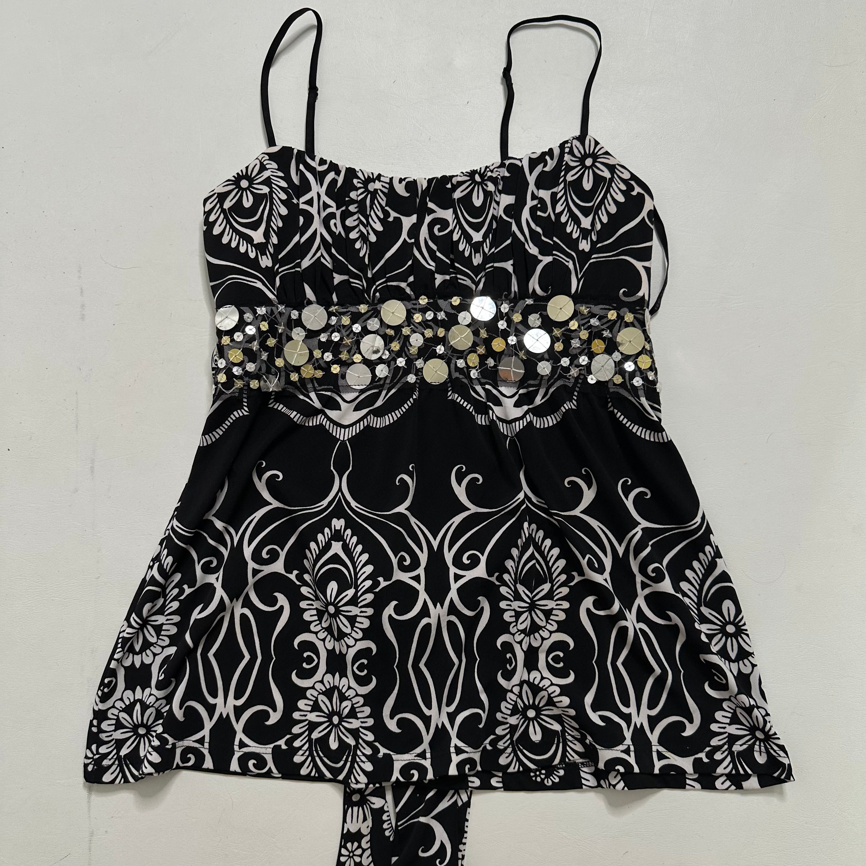 Sequin cami
