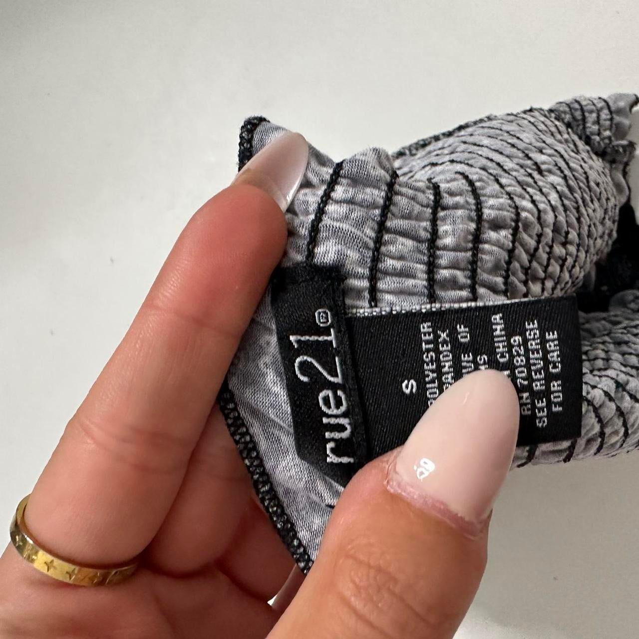 Paisley o ring bandeau top