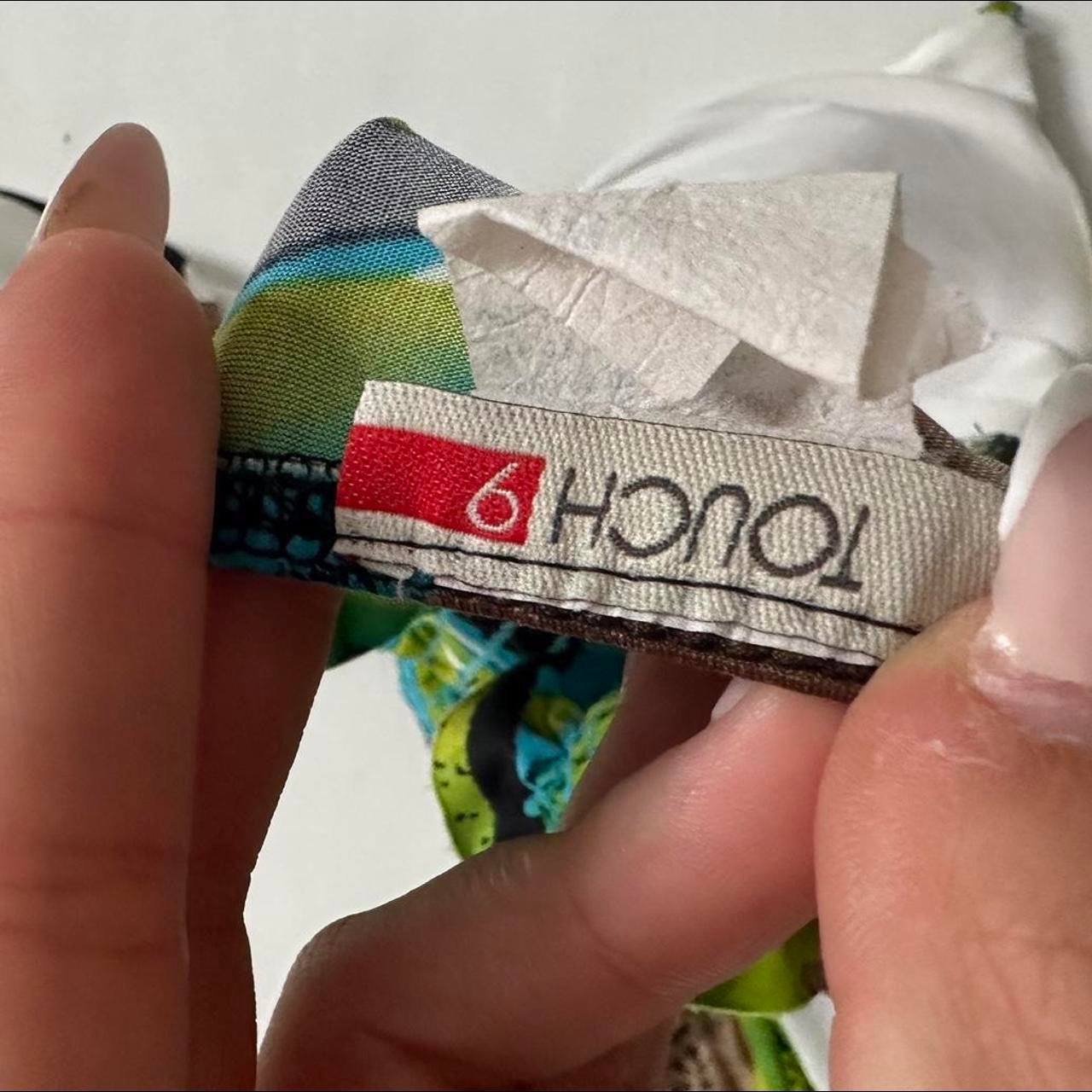 Green blue brown cami