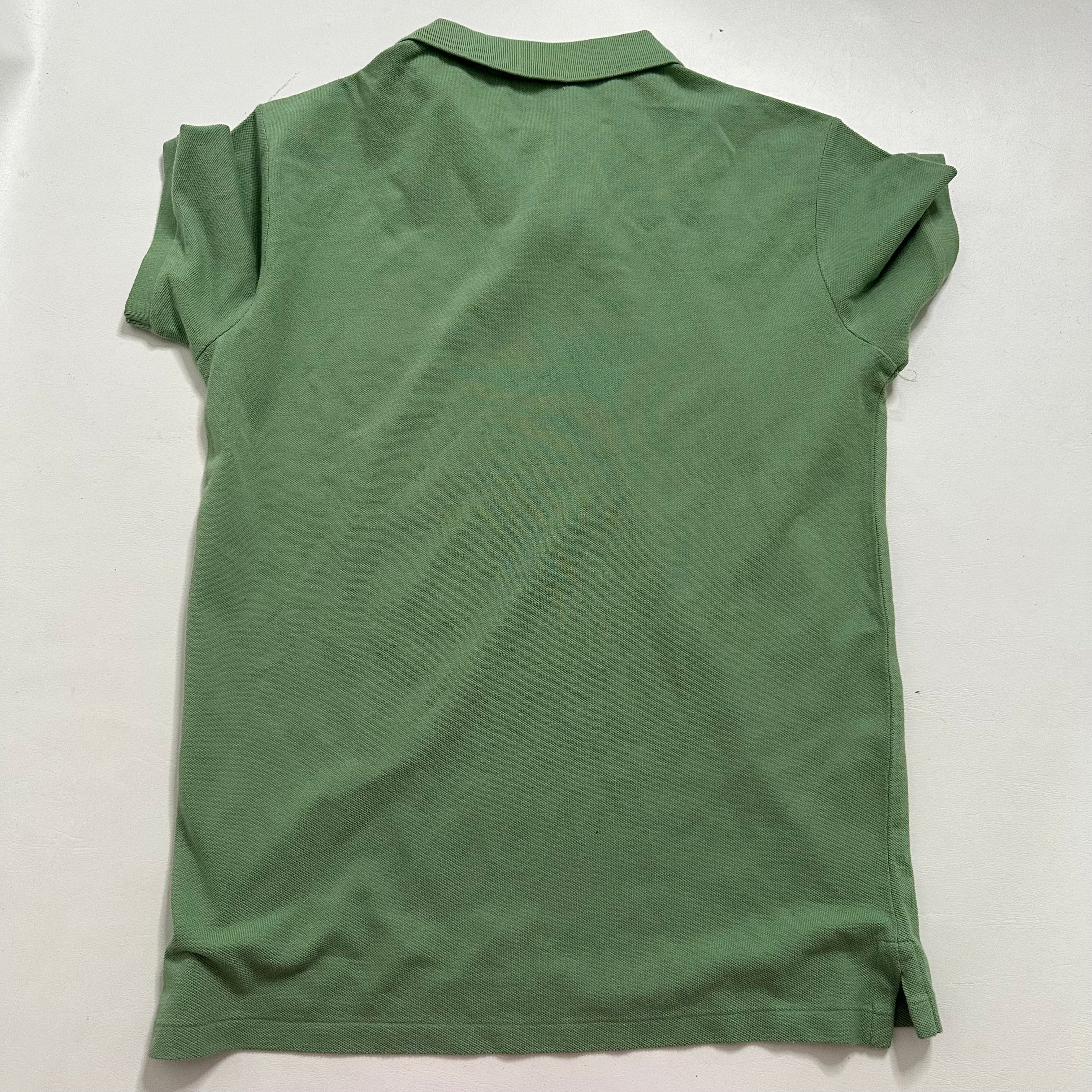 Authentic Ralph Lauren green short sleeve polo top