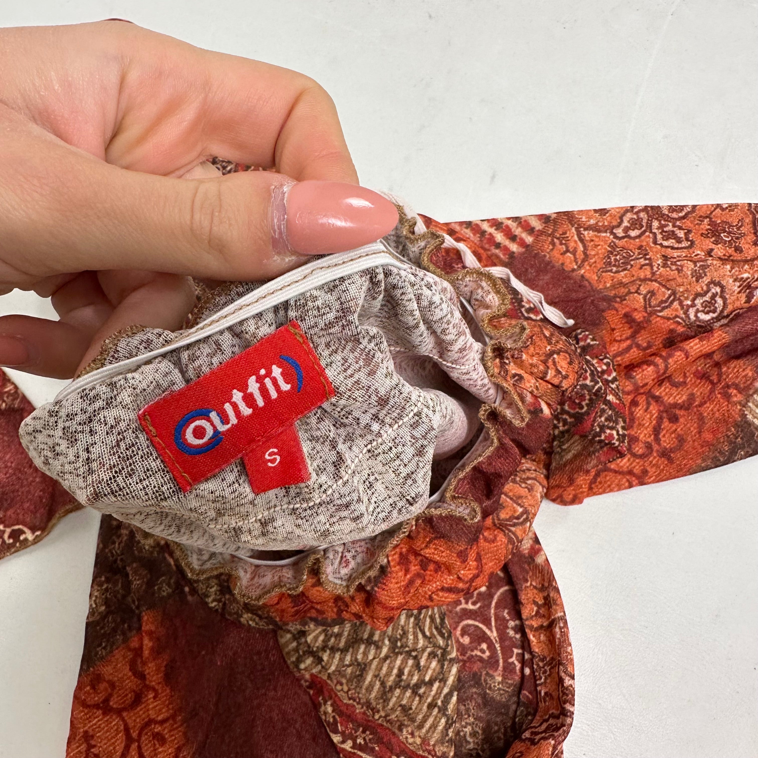 Off shoulder flared sleeve blouse